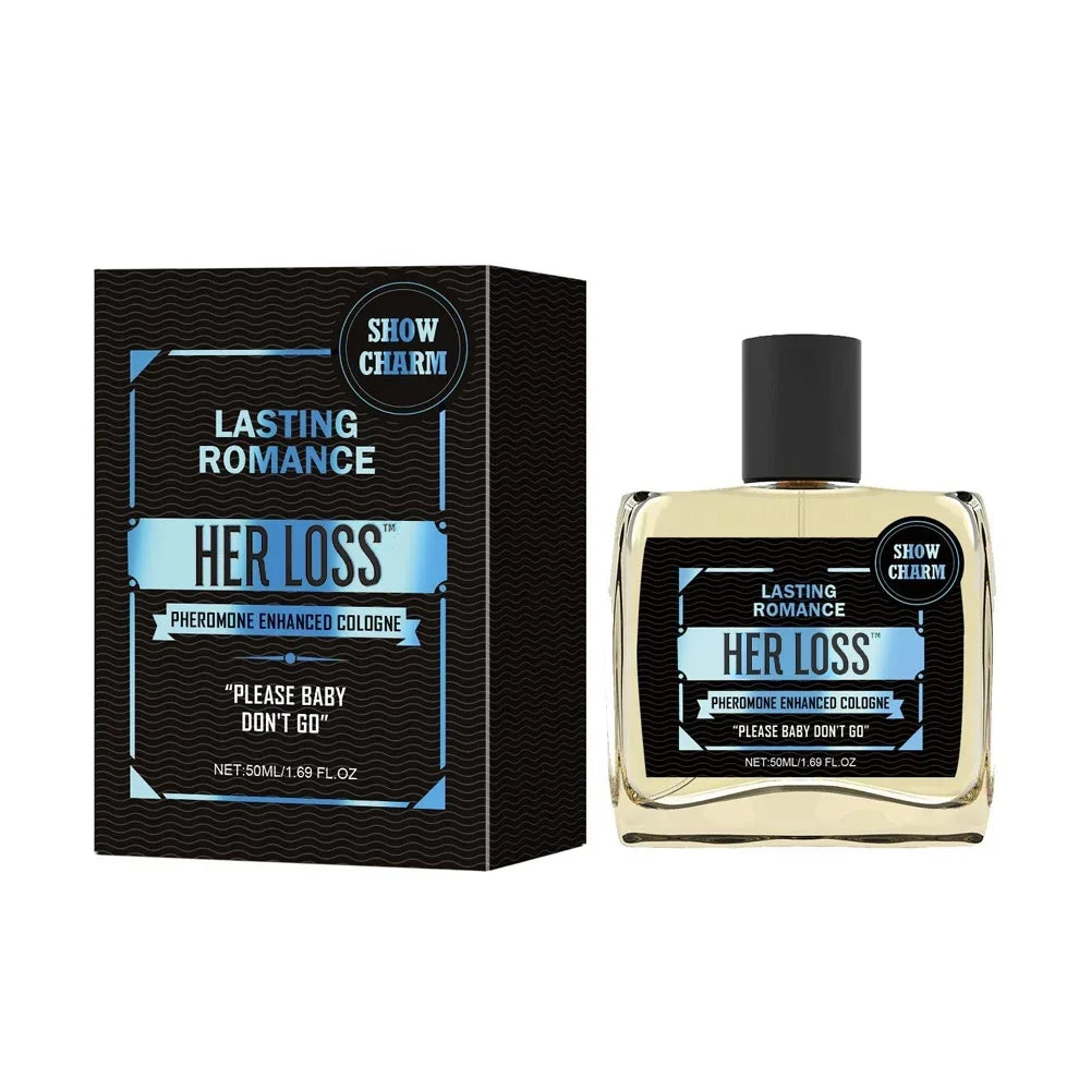 50ml Pheromone Cologne for Men – Her Loss, Raw Attraction & Confidence Spray