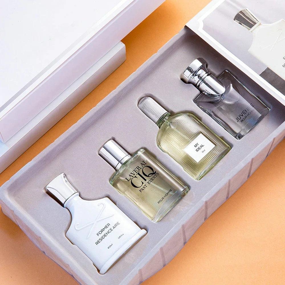Men’s 4-Piece Perfume Gift Set – 100ML Long-Lasting Cologne