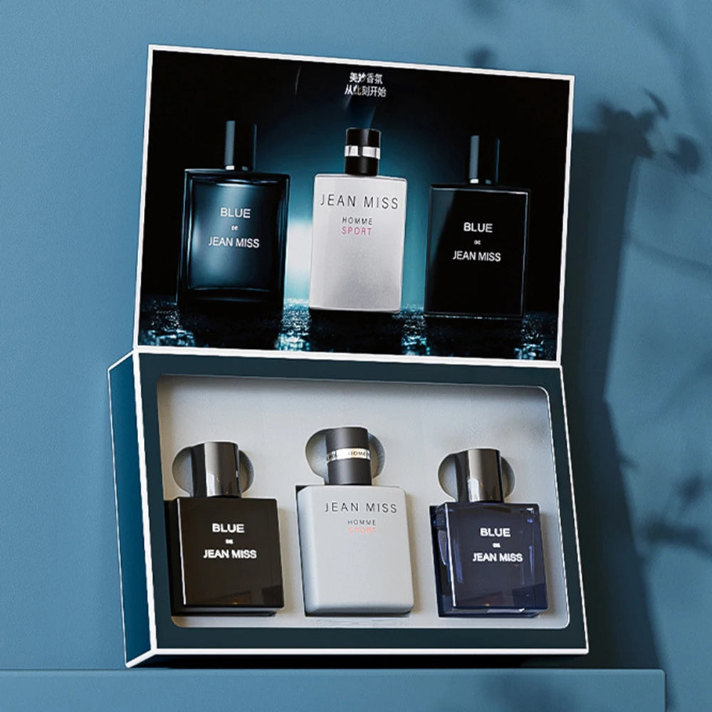 Men’s Cologne Set – 3 x 30ML Long-Lasting Fragrances