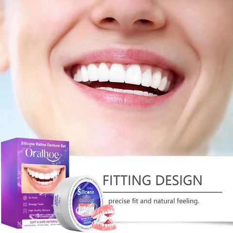 Temporary Silicone Denture Set –  Orthodontic Smile Repair