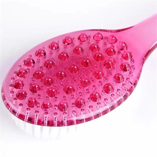 Long-Handle Soft Bath Brush – Shower Body Massage Brush
