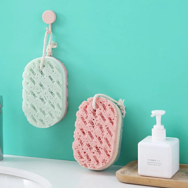 Soft Exfoliating Bath Sponge – Body Scrub Washcloth