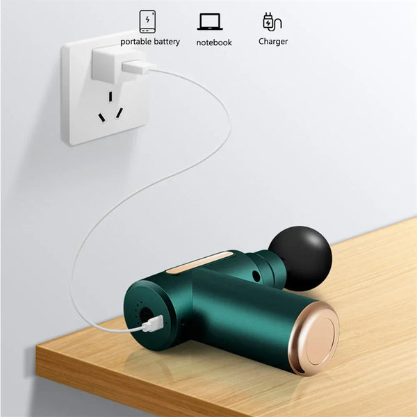 Portable Deep Tissue Massage Gun – Fascia & Muscle Relief