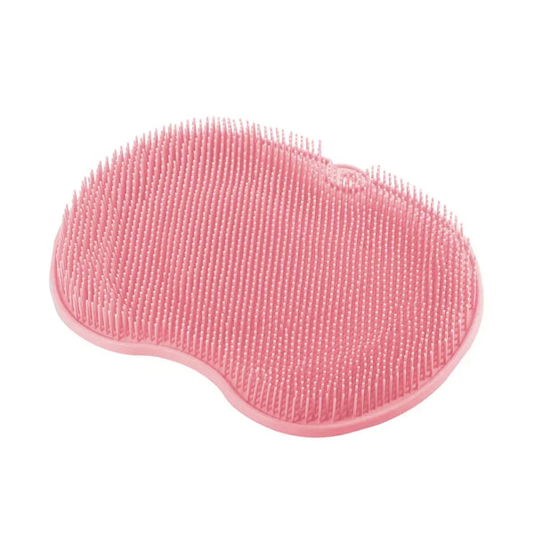Silicone Exfoliating Shower Mat – Foot Scrubber, Back Massager