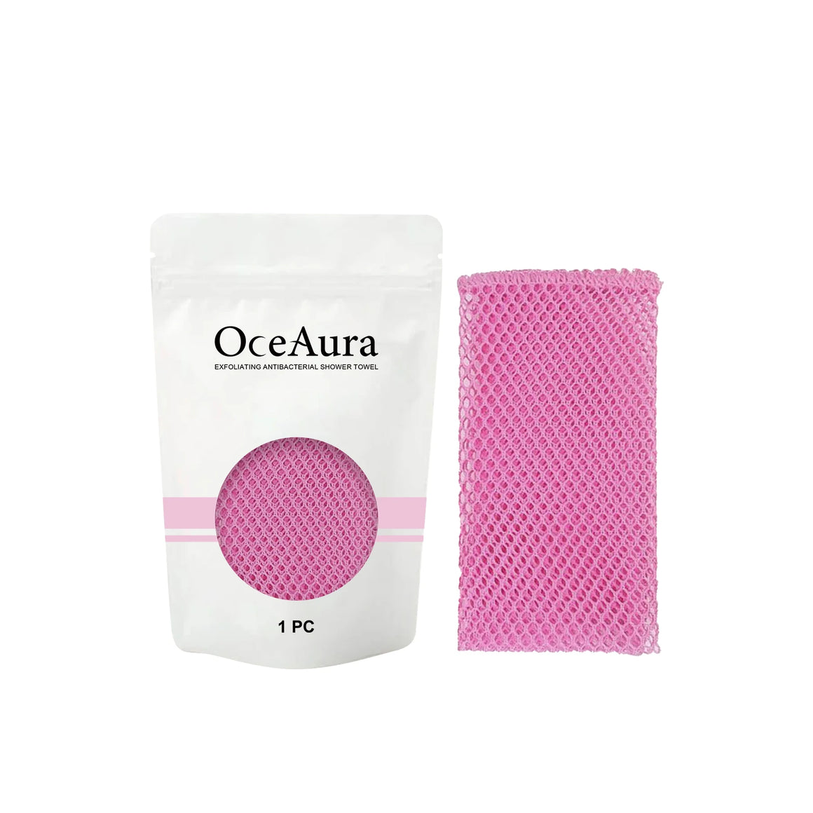 Exfoliating Back Scrubber Towel – Deep Cleansing Body Washcloth