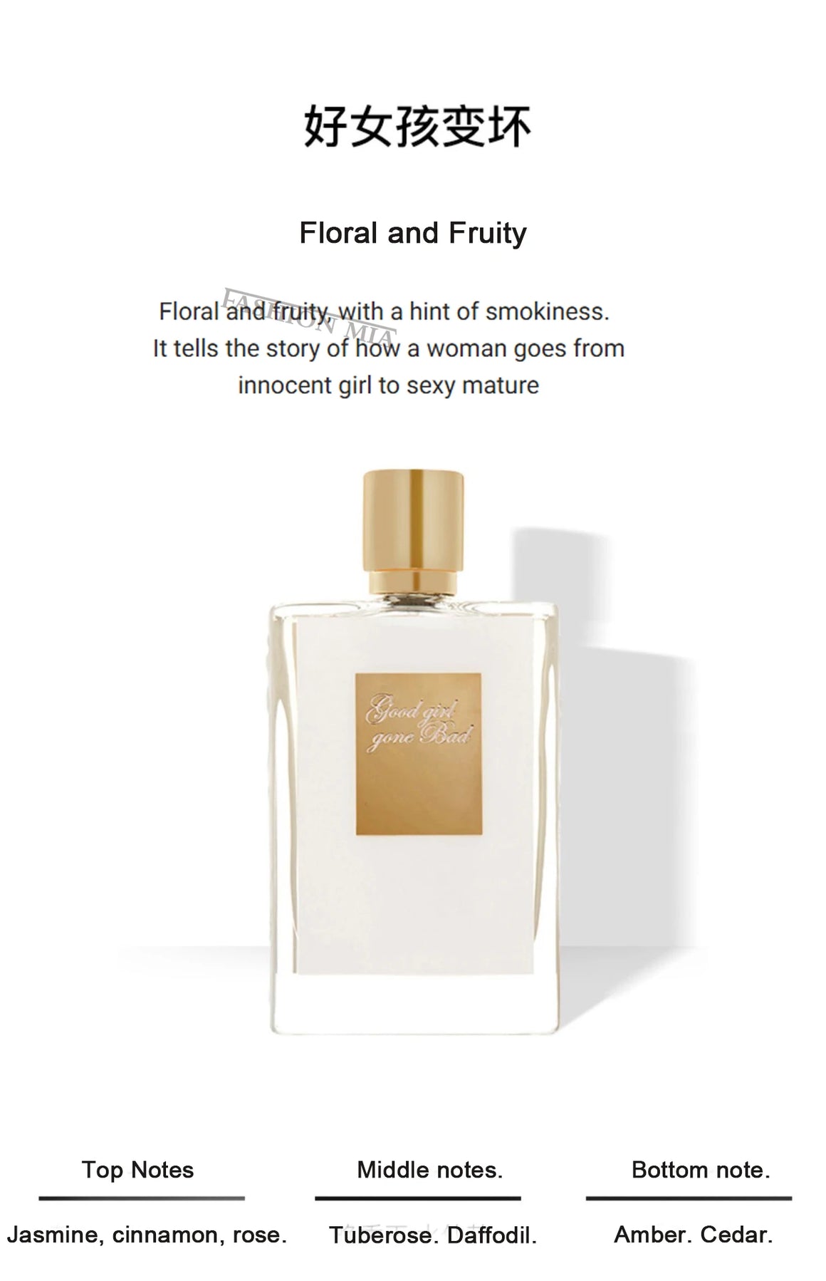 50ML Eau De Parfum – Long-Lasting Unisex Floral Perfume Spray