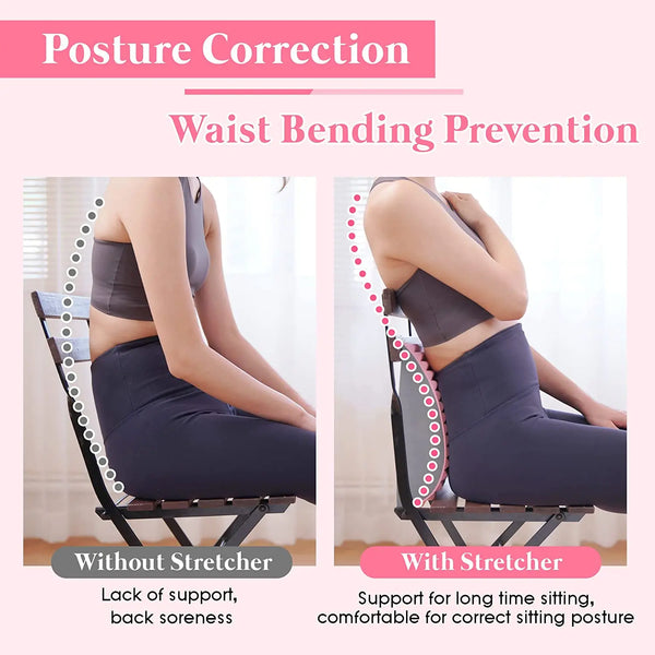 Adjustable Back Stretcher – Multi-Level Spine Support & Posture Corrector