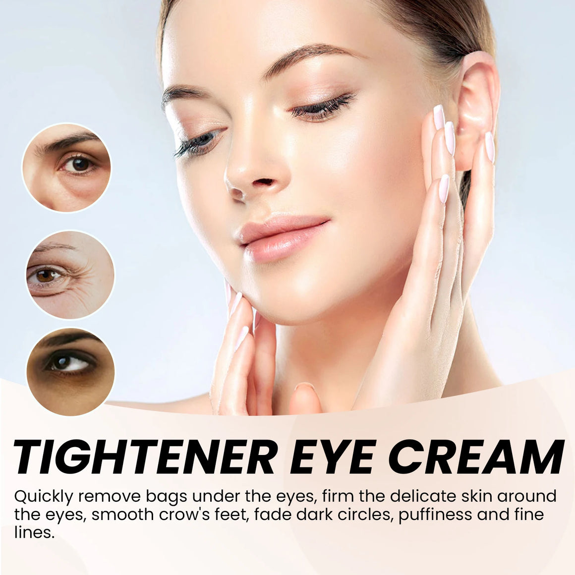 Instant Firming Eye Cream – Reduce Eye Bags, Dark Circles & Fine Lines