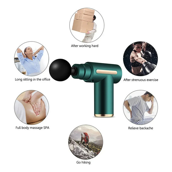 Portable Deep Tissue Massage Gun – Fascia & Muscle Relief